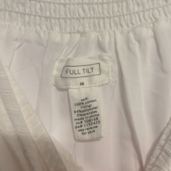 Full Tilt White Mini Skirt - Picture 3 of 5